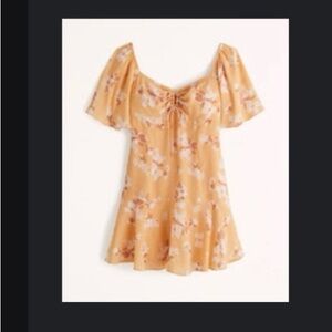 Abercrombie & Fitch Flutter Sleeve Mini Dress